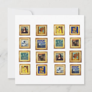 Carte Oeuvre célèbre