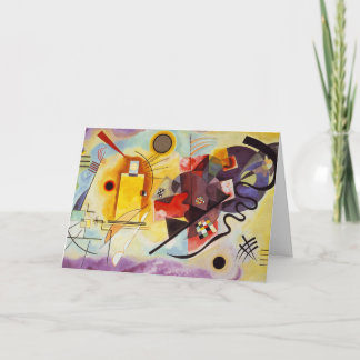 Carte OEuvre d'expressionniste abstraite moderne de Kand