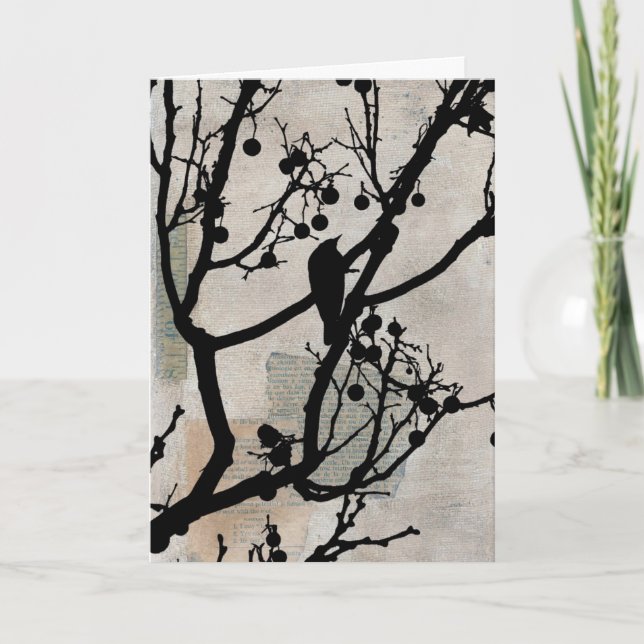 Carte Œuvre mixte Birdie (Devant)