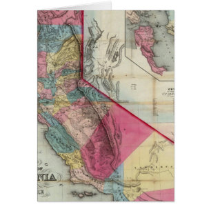 Carte officielle de l'État de Californie