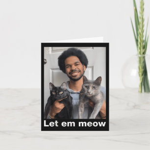 Carte Officielle Laisse Em Meow Chemise