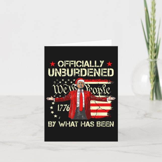 Carte Officiellement Délivré De Ce Qui A Été Trump Victo (Devant)