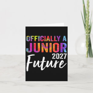 Carte Officiellement Un Futur Junior Cl De 2027 Tie Dye