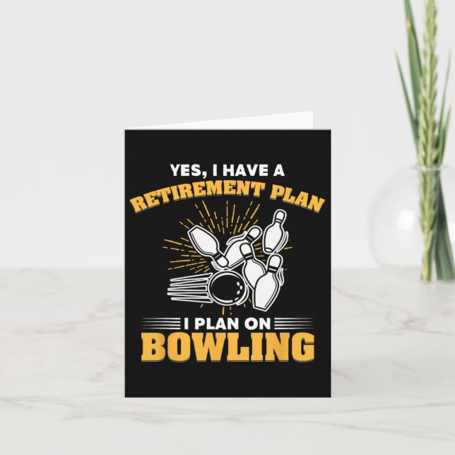 Carte Offre Bowler Retraitée Mon Régime De Retraite Est  (Devant)