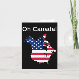 Carte Oh Canada ! Citations amusantes de Trump
