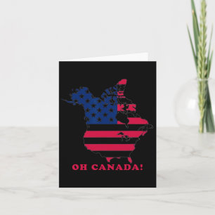 Carte Oh Canada The 51 State Funny Trump Oh Canada 2025