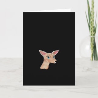 Carte Oh Cerf Moderne Propre