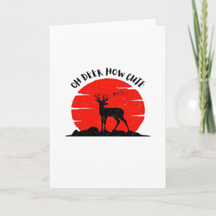 Carte Oh Cerf Style Mignon