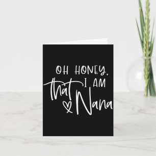 Carte Oh chérie je suis cette nana fête des mères 