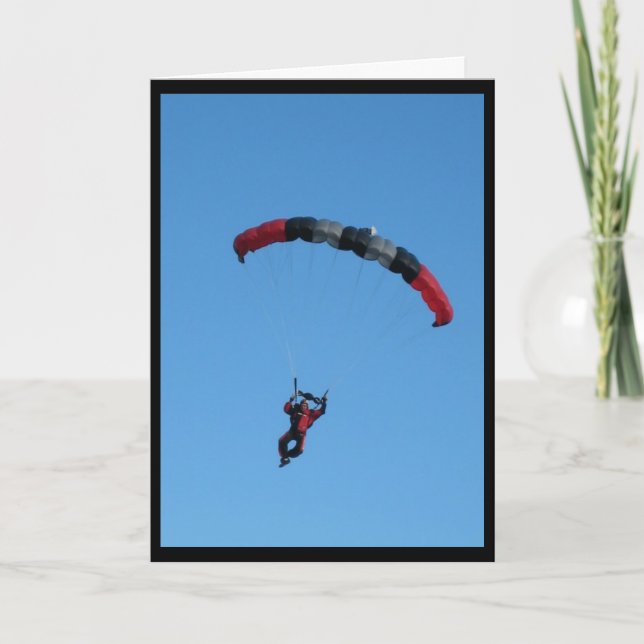 Carte Oh descendeur ! J'ai manqué votre anniversaire (Devant)