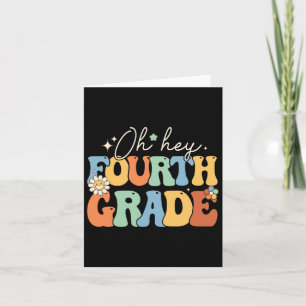 Carte Oh Hey 4e année Super 4e année Enseignant Ck To