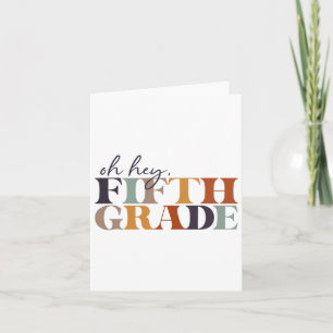 Carte Oh Hey Cinquième Classe Ck À L'École Pour Les Ense