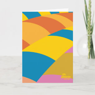 Carte Oh, Les Endroits Où Tu Vas Aller ! Ballons colorés