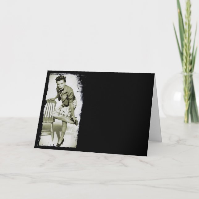 Carte "Oh, mes pieds douloureux (Devant)