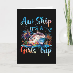 Carte Oh mon dieu c'est un voyage de filles drôle Équipe
