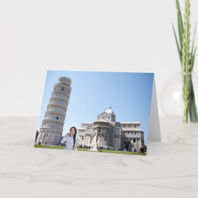 Carte Oh mon Dieu, c'est vraiment penchant (Devant)