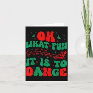 Carte Oh Quelle Joie De Danser Danseur De Ballet Groovy 