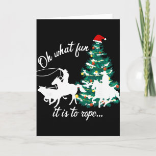 Carte Oh Quelle Joie De Ropetter Le Rodéo Occidental Cow