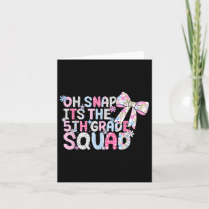 Carte Oh Retrouvez Son Escadron De 5E Année À L'École Gi