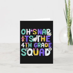 Carte Oh Retrouvez Son Escouade De 4E Année À Sch