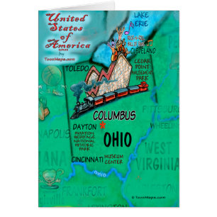 Carte Ohio USA