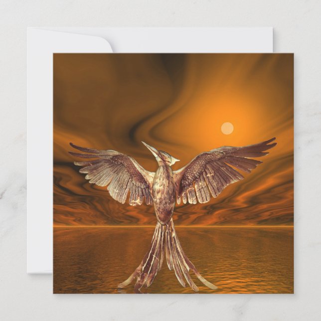 Carte Oiseau de feu doré (Devant)