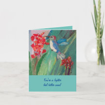 Oiseau de mer Nourrir au nectar