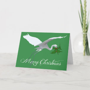 Carte Oiseaux - Aigrette