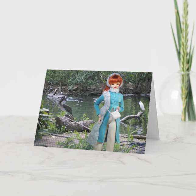 Carte Oiseaux de zoo de Verdi - de Houston (Devant)