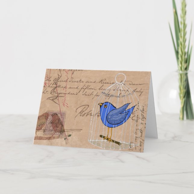 Carte Oiseaux et Ephémère (Devant)