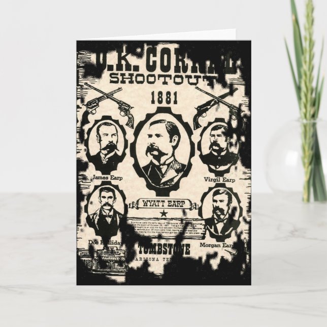 Carte OK Corral Shootout (Devant)