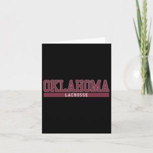 Carte Oklahoma Lacrosse