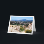 Carte Old Domeño, Valencia, Spain<br><div class="desc">Old Domeño,  Valencia,  Spain Greeting Card. You can easily customize this product for free if you would like to add wording or change the color of the background.</div>