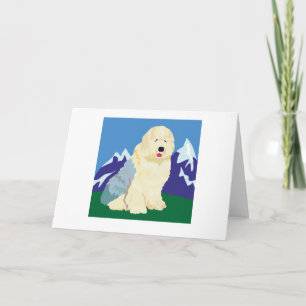 Carte Old English Sheepdog