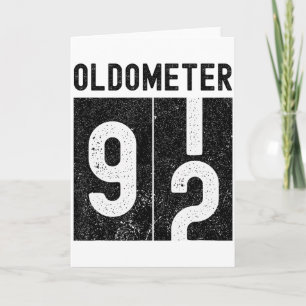 Carte Oldometer 92e anniversaire drôle rétro faisant 92