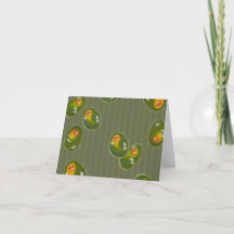 Olive Everywhere - Blank Card for Any Occasion