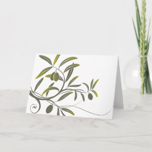 Carte Olive notecard