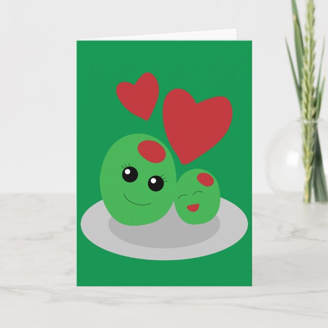 Carte Olive vous Maman, Fête des Mères (Devant)