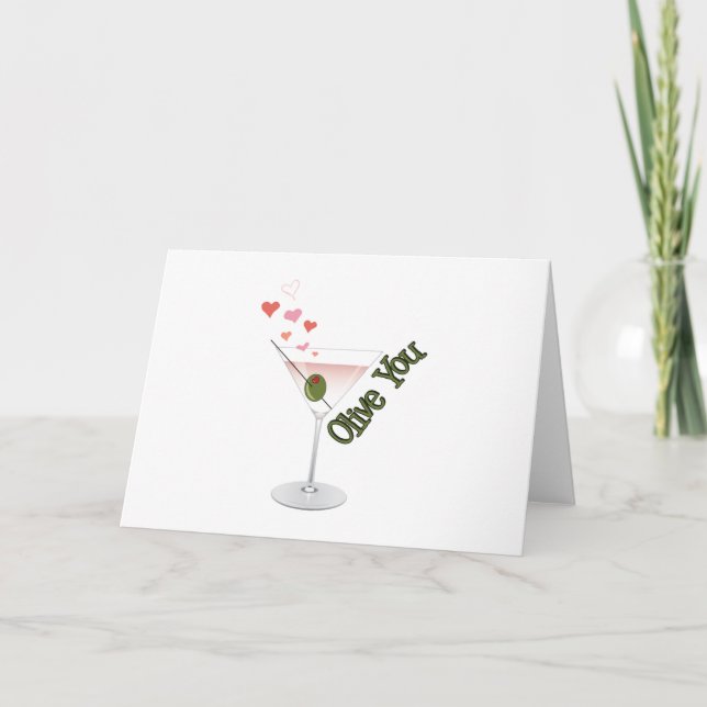 Carte Olive You (Devant)