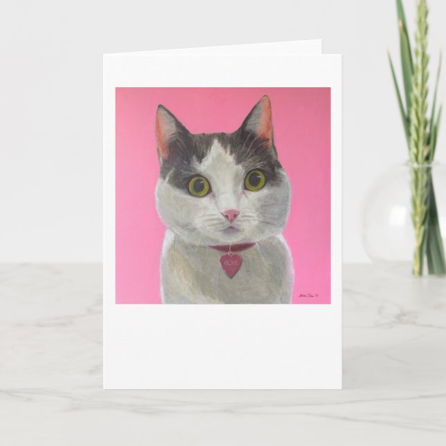 Carte "Olivier" par Trina Chow (Devant)