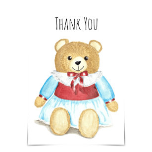Carte Oma Bear Hug Merci