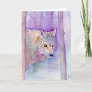 Carte "Ombre d'hiver" - pour bénéficier Kairos dehors