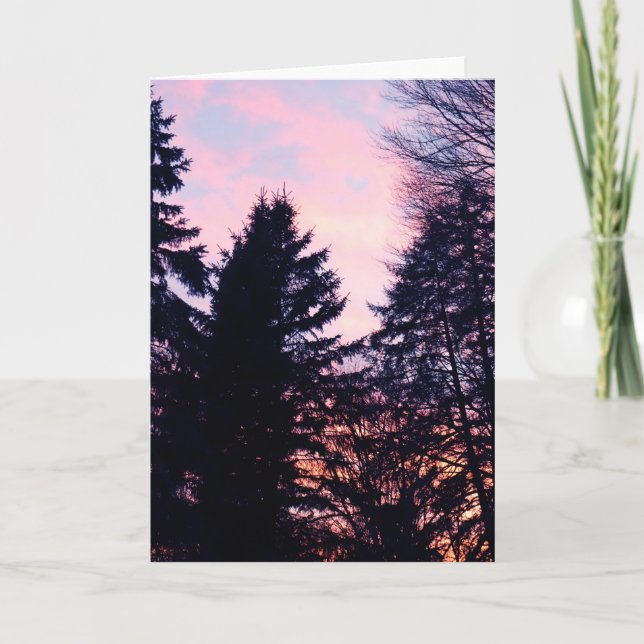 Carte Ombres arborées teintes de la forêt (Devant)