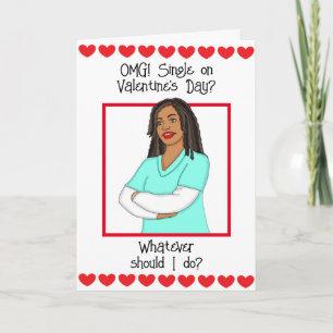 Carte OMG Célibataire à la Saint-Valentin ?