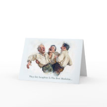 On dit que le rire est le meilleur remède...