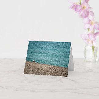 Carte On the beach at Beer