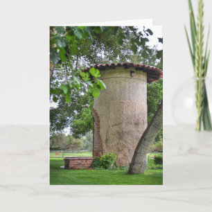 Carte On the Grounds of Tubac Golf Resort Greeting Card