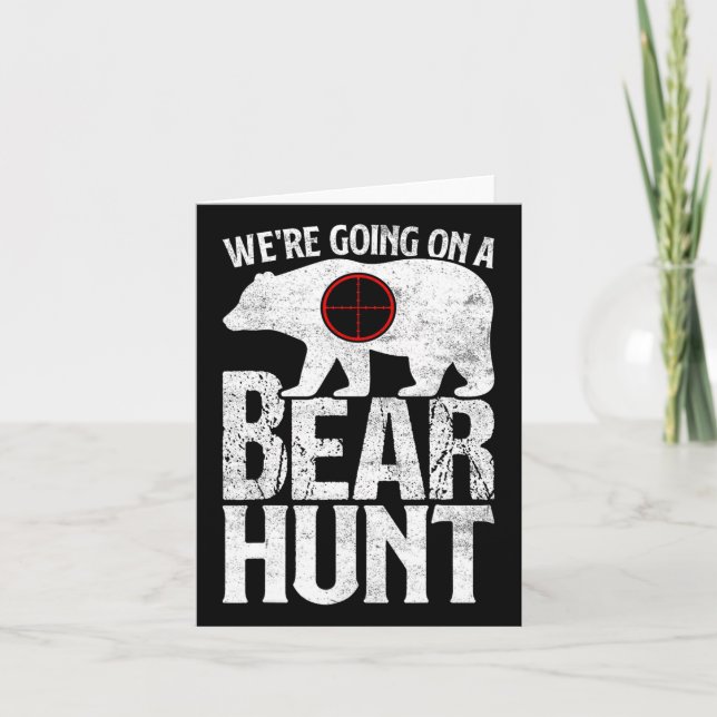 Carte On va à la chasse aux ours (Devant)