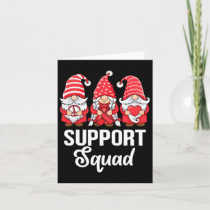 Carte On Va Rouge Mets Gnomes Portent Rouge Pour Les Mal