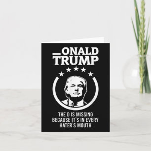 Carte Onald Trump - Le D N'En A Pas, Dans Tous Les Domai